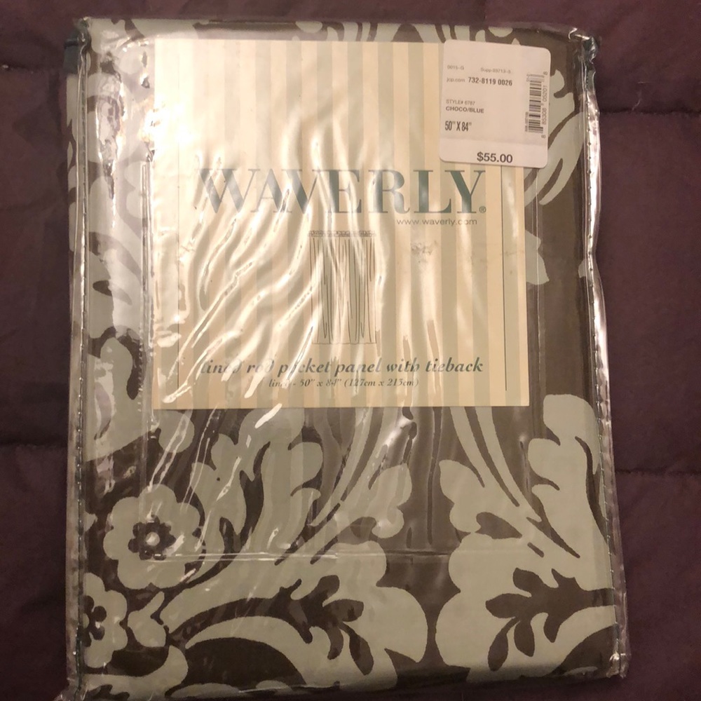 CLOSET CLEAR OUT NO Longer Available After morrow Morning! Lined - Curtain Panel